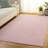 Chamberland Machine Made Power Loom Polypropylene Area Rug in Pink-1970566893