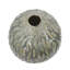 Vase décoratif en céramique marbré D8,5 x 9,8 po - Ambre et gris anthracite