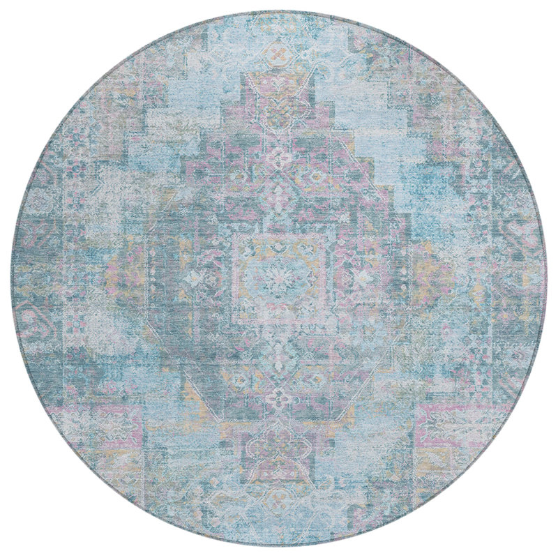 Tapis rond 8 po