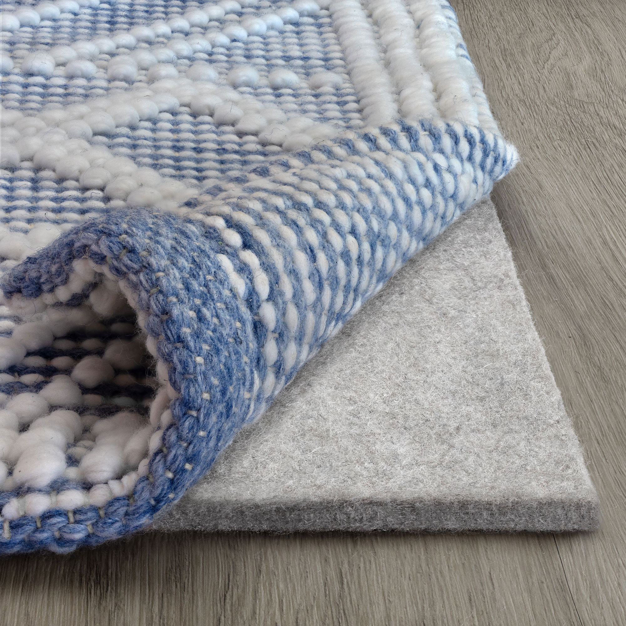 RugPadUSA Eco Plush 100% Felt Premium Cushioned Rug Pad (3/8