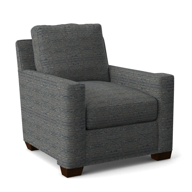 Essentials Armchair, Navy 71629L58, Saddle