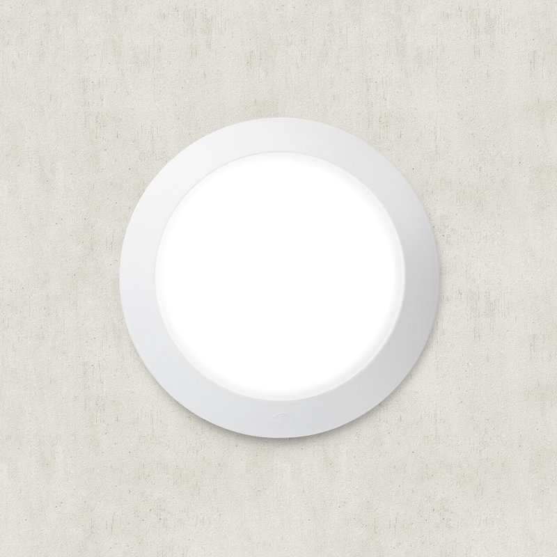 Moravia 1 - Bulb Outdoor Bulkhead Light, White