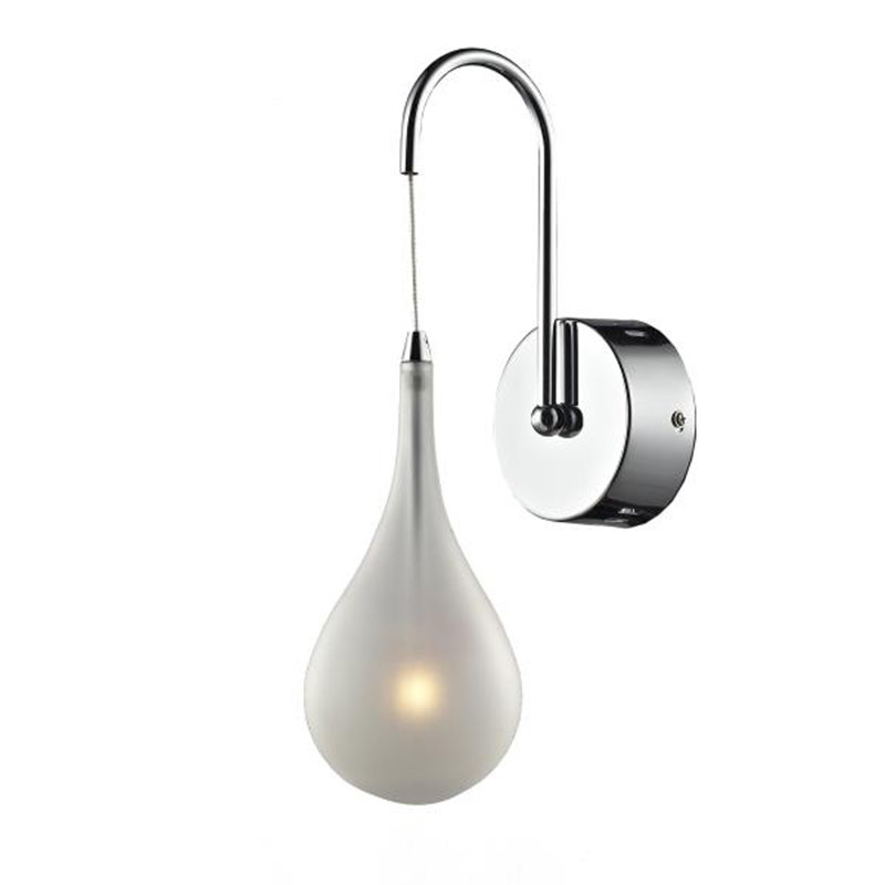 Fabrizio Glass LED Armed Sconce