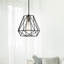 Luminaire suspendu géométrique simple à 1 lumière