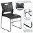 Heidi 881 lb. Capacity Sled Base Stack Chair with Air-Vent Back-74931550