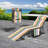 Adjustable Patio Chaise Lounge, Steel Frame, Colorful Design, Portable For Outdoor Relaxation