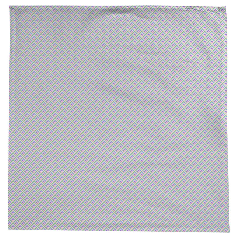 Avicia Geometric Tablecloth, Pink/Purple/Blue