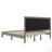Solid Wood Platform Upholstered Headboard Bed
