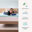  Surmatelas en gel 4 po et mousse viscoélastique au thé vert - Double-859190241-859190270