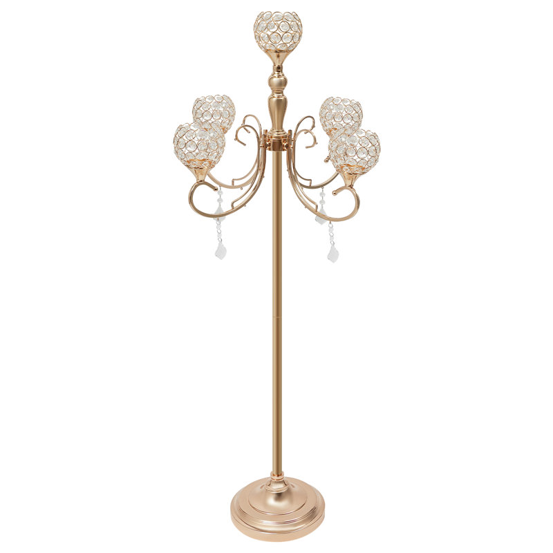 49'' Metal Floor Candelabra