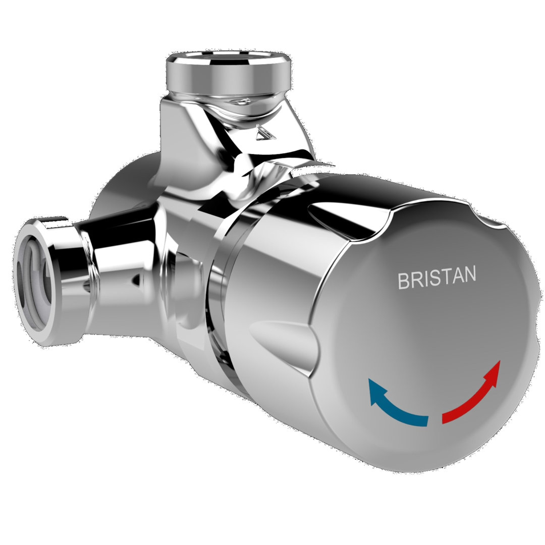 Single Exposed Thermostatic Shower Valve