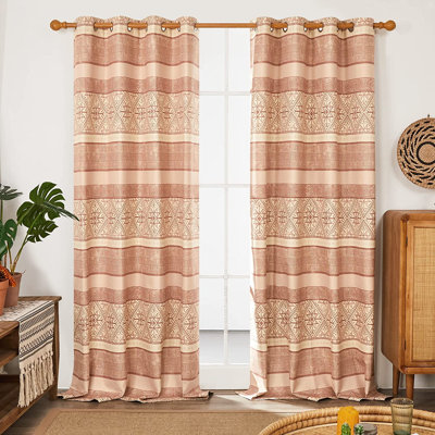 Blackout French Door Curtain Pair