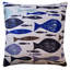 Fish Folly Lumbar Indoor / Outdoor Pillow Cover & Insert