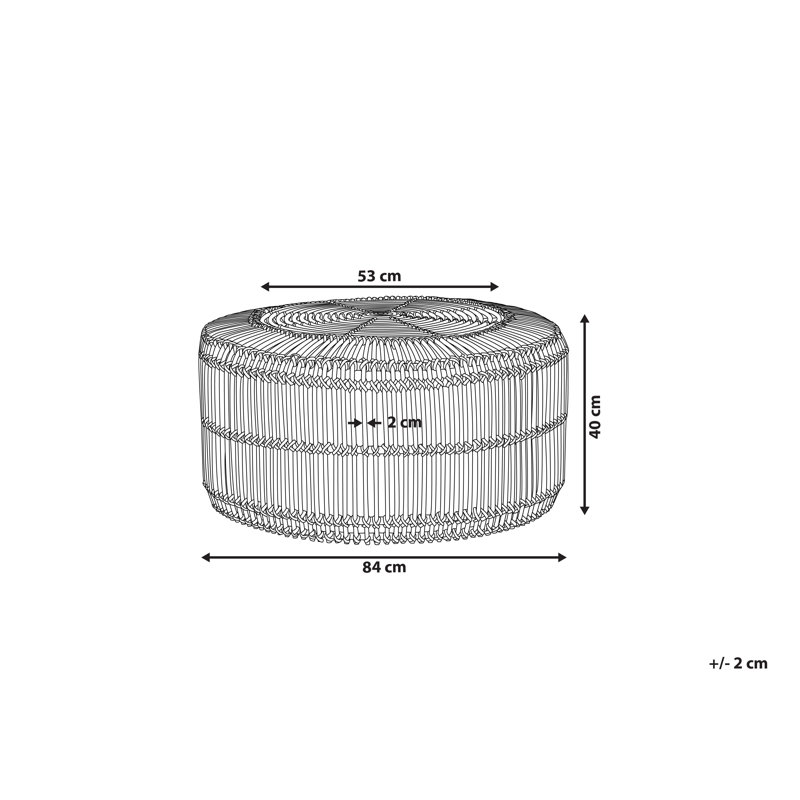 Hallum Rattan Coffee Table