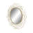 Modern Overlapping Arc Accent Mirror