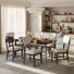 Upholstered Solid Wood Dining Chair
