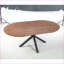 Table basse extensible en MDF avec pieds en métal - peu encombrante pour la salle à manger / bureau, l'écurie Facile à assembler
