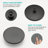 8" Rainfall Shower Head & Handheld Sprayer Combo - 3-Setting Slide Bar, Matte Black