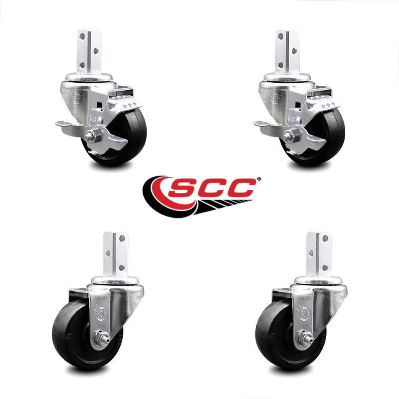 Soft Rubber Casters
