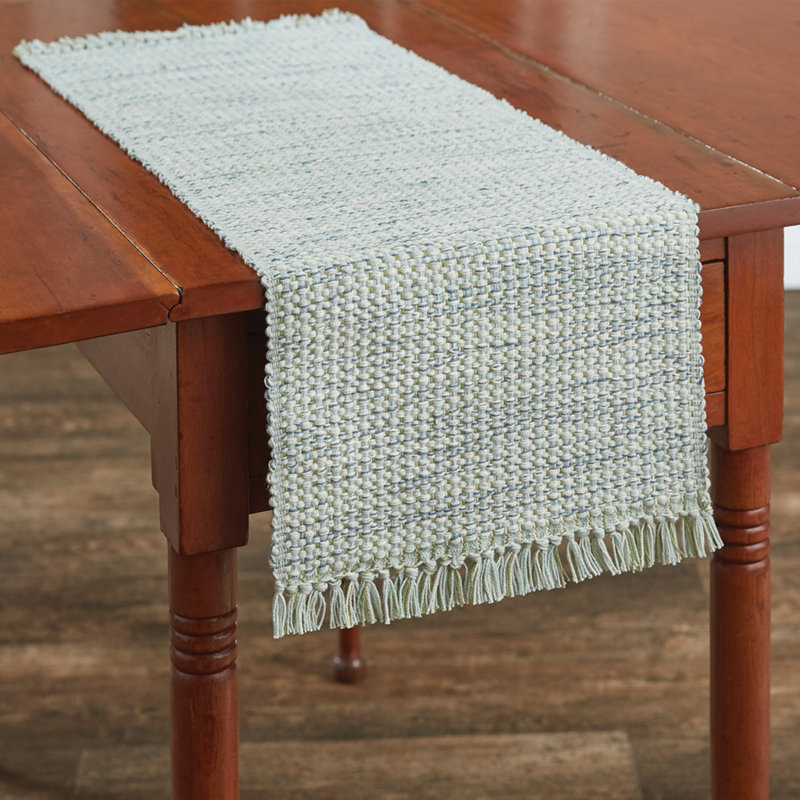 Sheniah Rectangular Table Runner, 36" x 13", Blue