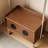 Modern Oak Hall Tree Coat Rack Storag