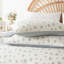 W-CMLFLin Cotton Standard Floral Duvet Cover-101887678