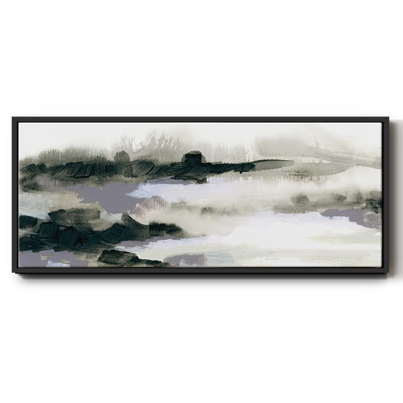 Abstract  March IV- Framed Canvas