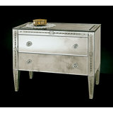 Venetian 2 Drawers Nightstand