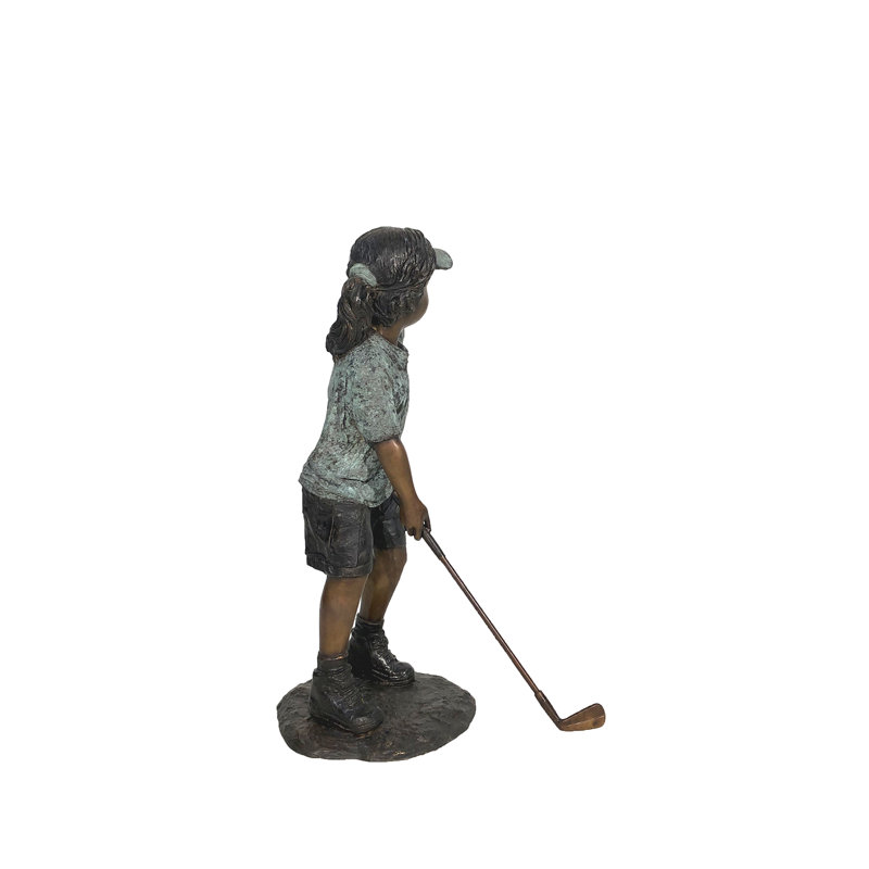 Sports Bronze Garden Statue