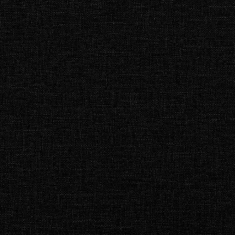 Vidaxl Box Spring Bed with Mattress Fabric, 100 x 200cm, Black