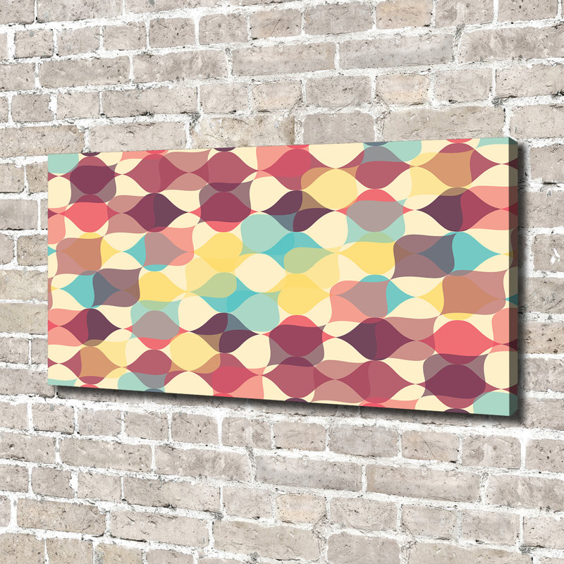 Geometric Background - Wrapped Canvas Print