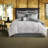 Piece Polyester King Bedding Sets, Modern Jacquard Luxury For Home