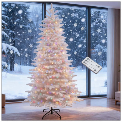 Snow Flocked Artificial Christmas Tree