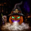 Figurine d'Halloween citrouille d'Halloween citrouille-brumisateur citrouille d'Halloween