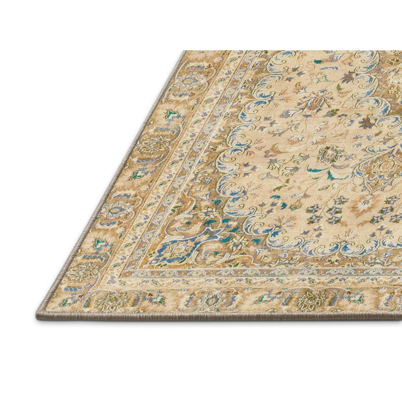 Abstract Indoor Rug, Rectangle 2' x 4'