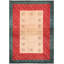 Canvello Silkroad Gabbeh Hand-Knotted Mocha Rug - 4'3" X 5'11"
