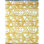 Wool Geometric Area Rug in Ivory/Gold
