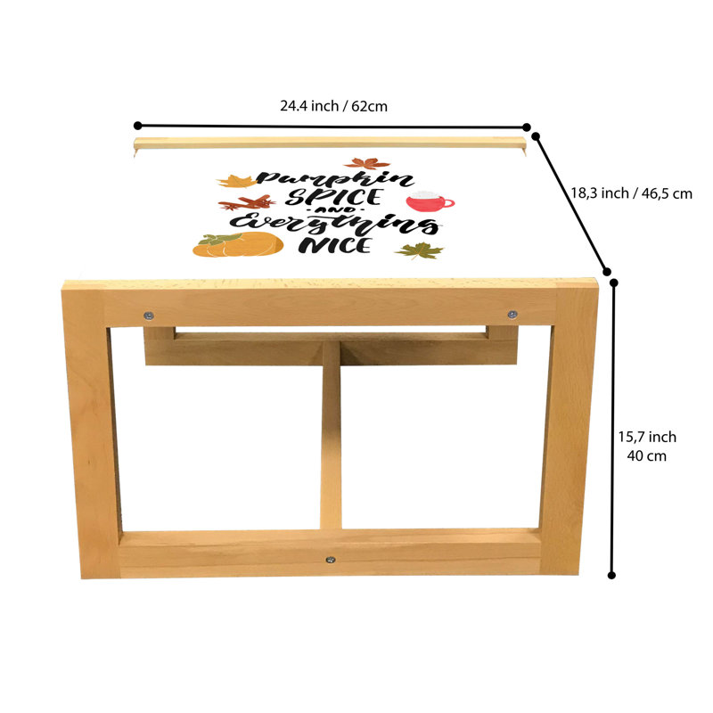 Jamaur Sled Coffee Table, 62cm H x 46cm W x 40cm D
