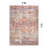 Transitional Distressed Machine Washable Non Slip Area Rug-129453019