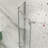 34.75 In. X 72 In. Frameless Neo-Angle Pivot Shower Enclosure-111809765