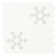 Mod Petal Pattern 11.73" x 11.85" Matte Porcelain Floor And Wall tile
