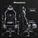 Big and Tall Ergonomic Gaming Chair 350lbs-Racing Style Desk Office PC Chair