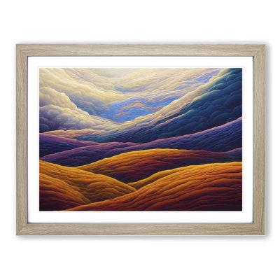 Stimulating Mountains - Framed Print