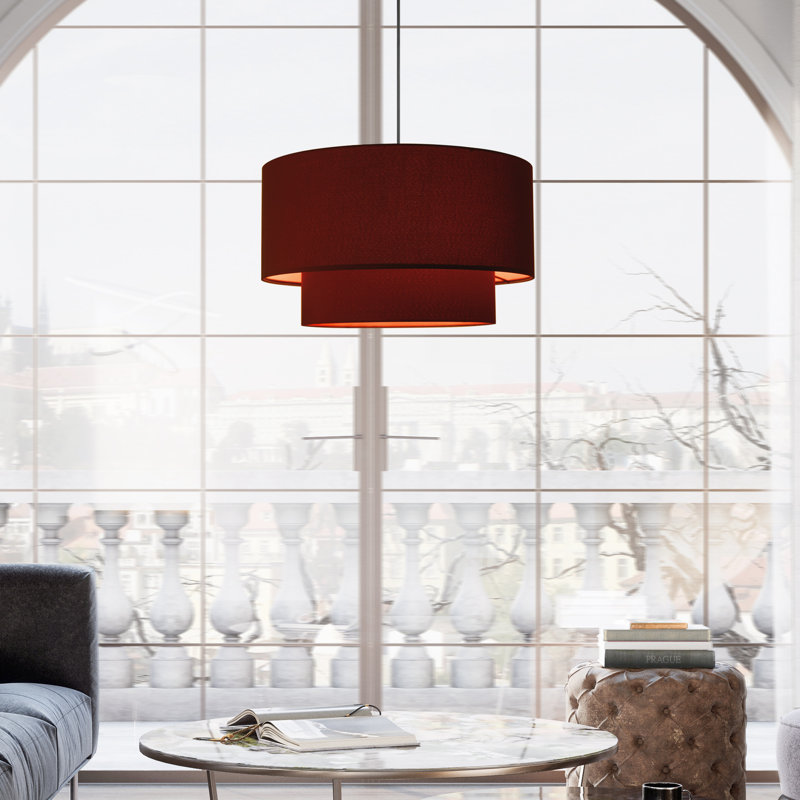 Lustre tambour 3 lumières Gracia