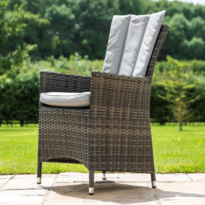 Zayd Seat Round Rattan Dining Set