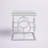 Fairhill Mirrored Glass Top End Table