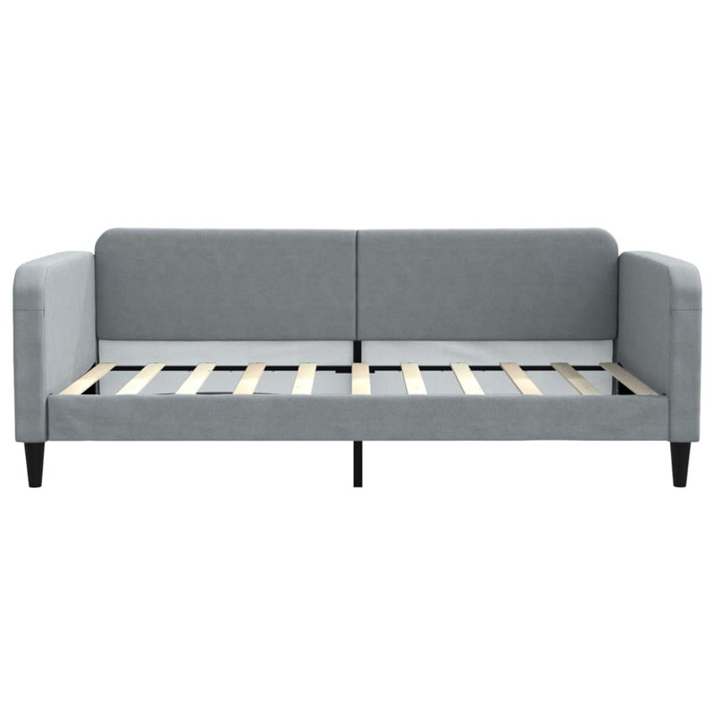 Upholstered Daybed, Light Gray