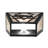 13" Wide Lone Buffalo Wall Sconce