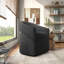 Fauteuil demi-tonneau pivotant de 27 po Makia-91326575