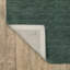 Yolandi Teal Solid Color Hand Tufted Wool Area Rug-47229149